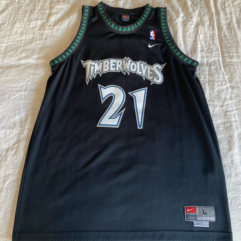 Kevin Garnett Authentic Timberwolves Jersey
